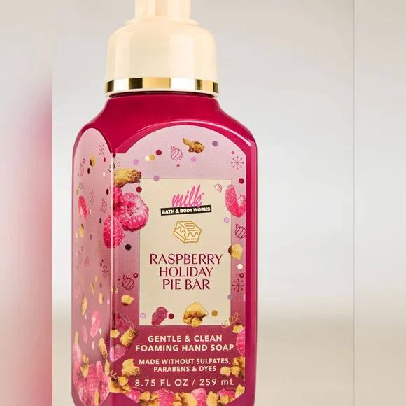 Bath Body Works Milk Bar Dessert Gentle Foaming Hand Soap Set of 4 NEW 8oz Each